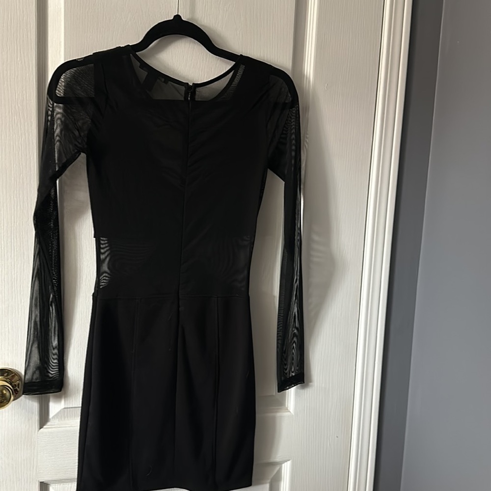 Forever 21 Black Mesh cut out dress - Picture 5 of 5